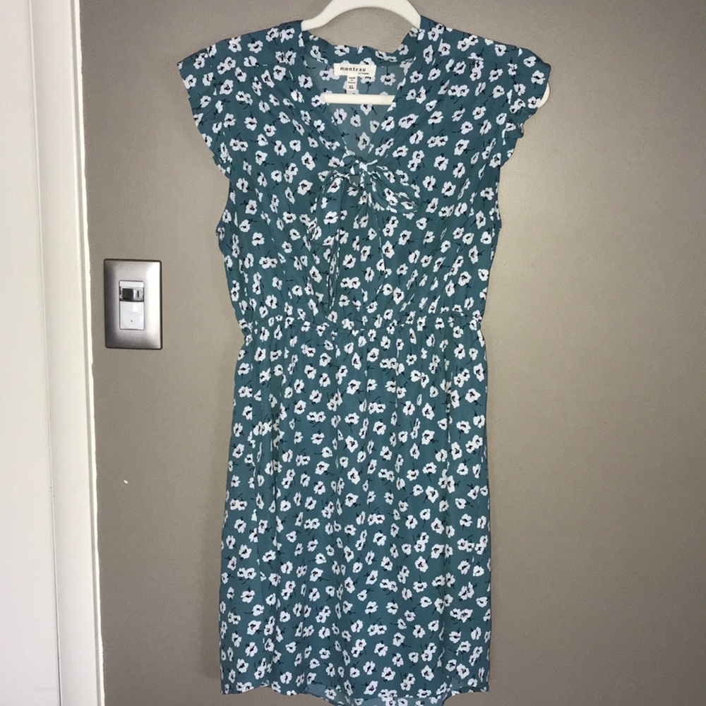 Monteau Floral Mini Dress